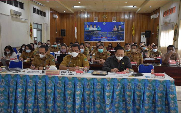 Kapuas Masuki Tahapan Verifikasi Hybrid Terkait Kabupaten Layak Anak