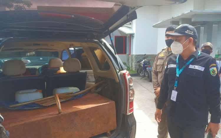 Tim Gabungan Temukan Tangki BBM Modifikasi di SPBU Palangka Raya