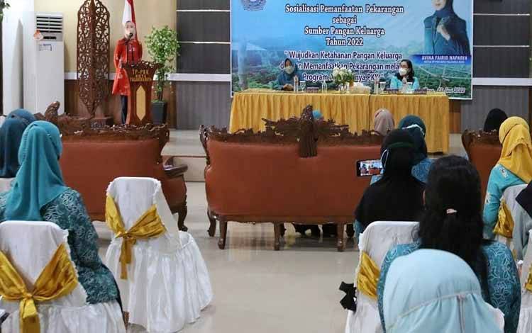 TP PKK Palangka Raya Ajak Warga Manfaatkan Pekarangan untuk Penuhi Gizi Keluarga