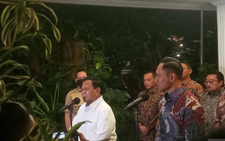 Prabowo Sebut Gerindra Belum Tentukan Arah Koalisi