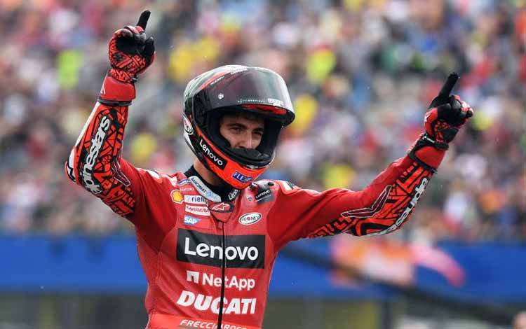 Bagnaia Juarai GP Belanda, Quartararo DNF Setelah Terjatuh Dua Kali