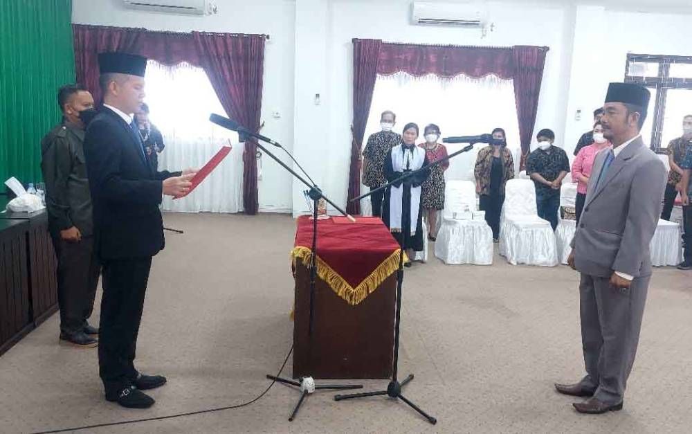 Direktur PDAM Tirta Bahalap Diminta Sempurnakan Manajemen Pendistribusian Air untuk Masyarakat