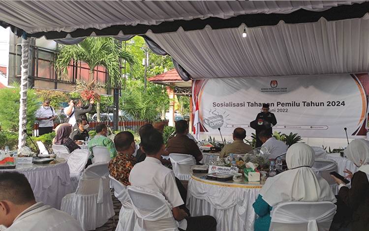 KPU Kalteng Coffee Morning Bersama Insan Media