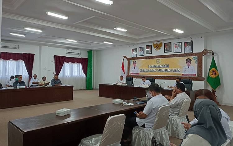 Pemkab Gumas Gelar Rapat Antara Koperasi dengan PBS