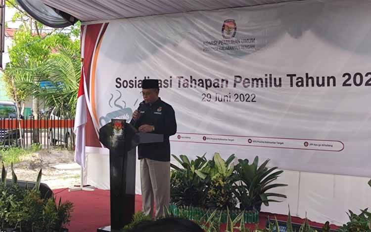 KPU Kalteng Siapkan Diri Laksanakan Pemilu 2024