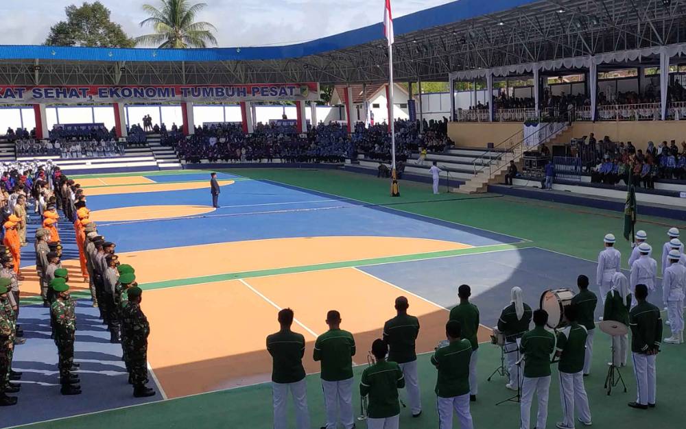 Pimpin Upacara Hari Jadi Kabupaten Barito Utara, ini Kata Bupati