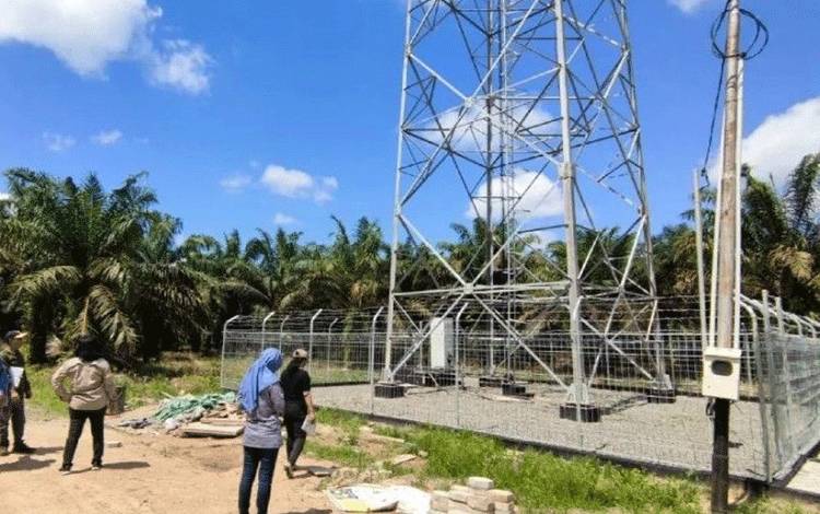 Bakti Bangun BTS 4G di 3 Desa di Lamandau