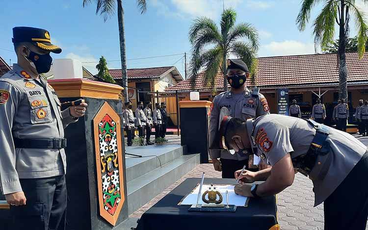 Pelepasan Tugas Sebagai Wakapolres Kobar, Kompol Boni Dinilai Torehkan Banyak Prestasi