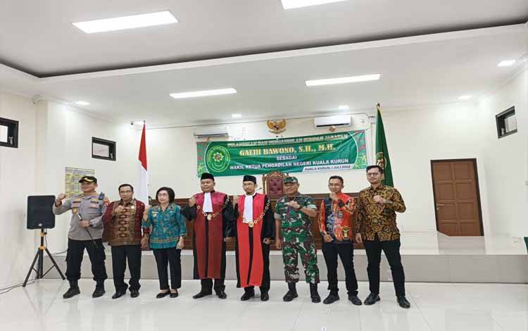 Harapan Wakil Bupati di Pelantikan Wakil Ketua Pengadilan Negeri Kuala Kurun