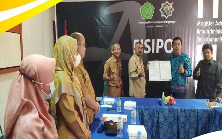 BKPSDM Palangka Raya Teken MoU Pengembangan Kompetensi PNS