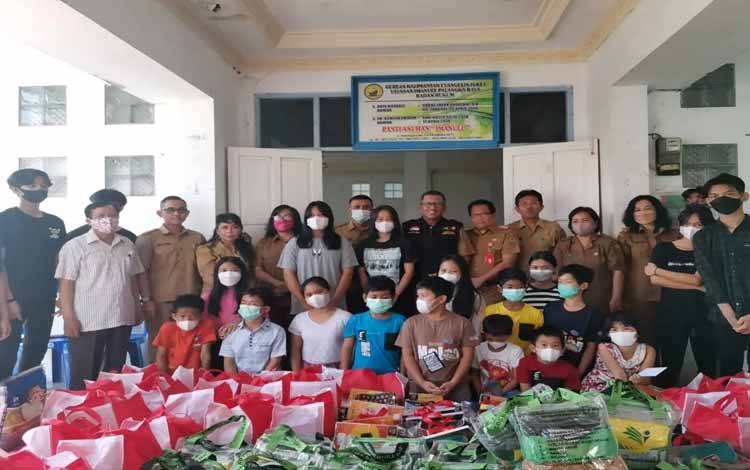 Berbagi Kasih, Pemprov Kalteng Anjangsana ke Panti Asuhan Imanuel