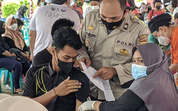 Vaksinasi Covid-19 Terus Dilakukan di Kotim Meski Tidak Ditemukan Kasus Baru