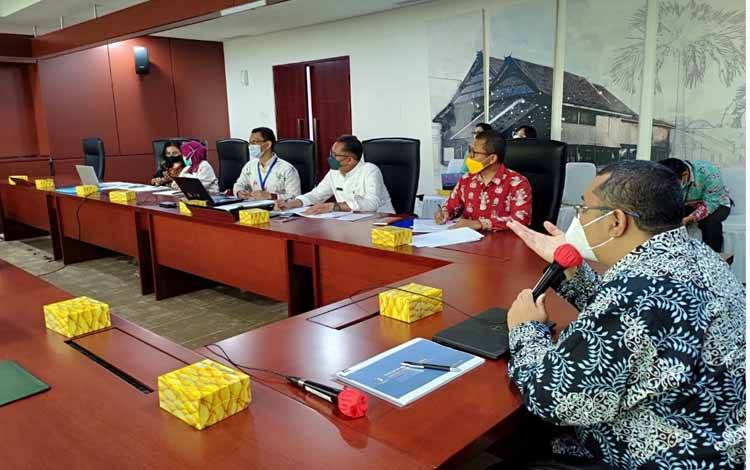 Dislutkan Kalteng Audiensi Bersama Bappenas Optimalkan Pengembangan Shrimp Estate