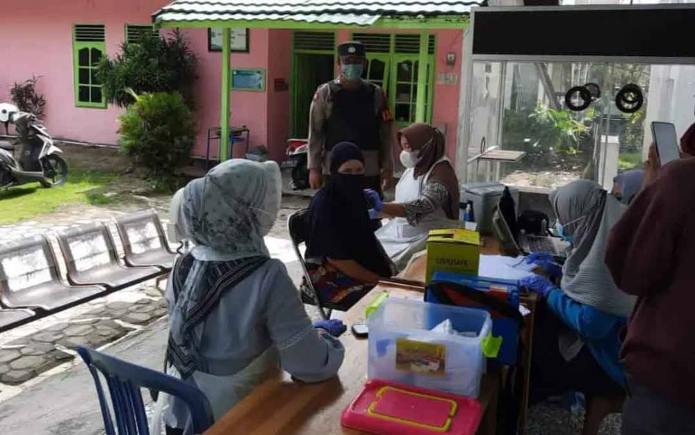 Dinkes Sukamara Terus Membuka Pelayanan Vaksinasi Covid-19