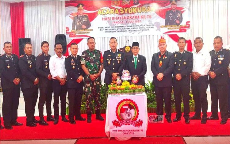 Wabup Murung Raya Hadiri Upacara Peringatan HUT Bhayangkara