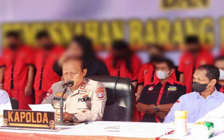 Kapolda Kalteng instruksikan Tindak Tegas Bandar Narkoba