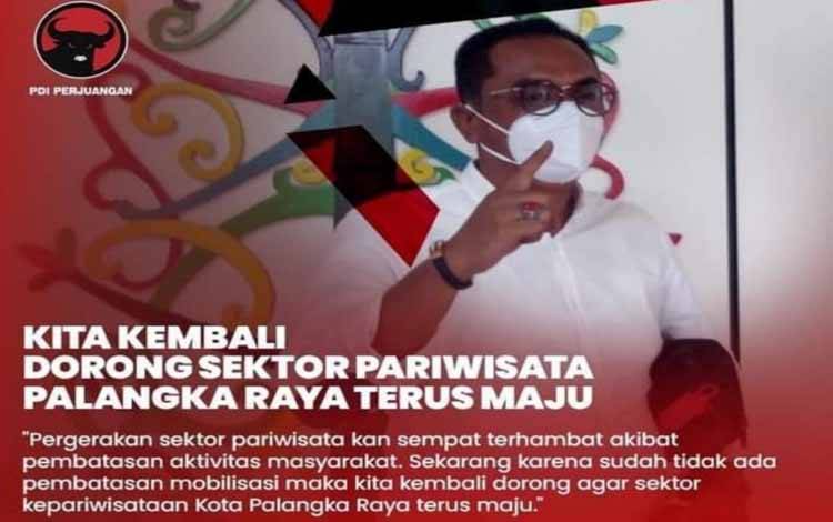 Ketua DPRD Palangka Raya Dorong Pariwisata Terus Maju