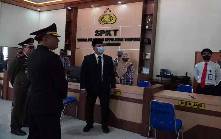 Bupati Resmikan Gedung SPKT Polres Lamandau