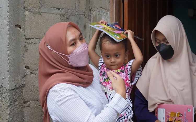 Sambangi Rumah Warga, TP PKK Kampanye Cegah Stunting