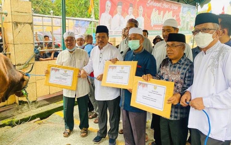 Pemprov Kalteng Berikan 419 Sapi Kurban kepada Masyarakat