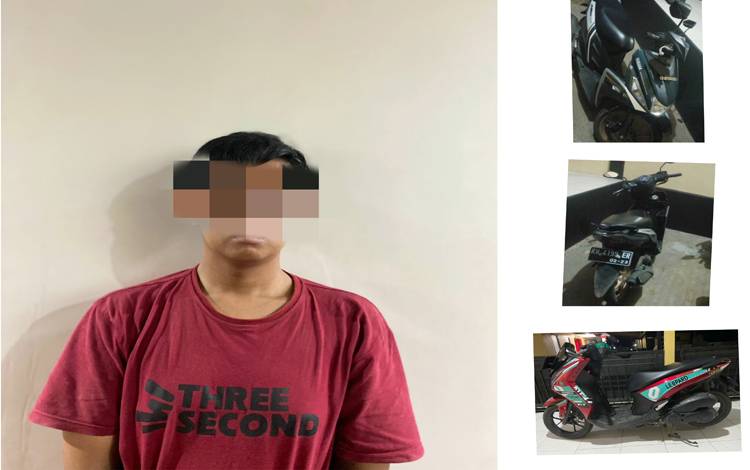 Beginilah Modus AR Curi Motor di Barito Utara