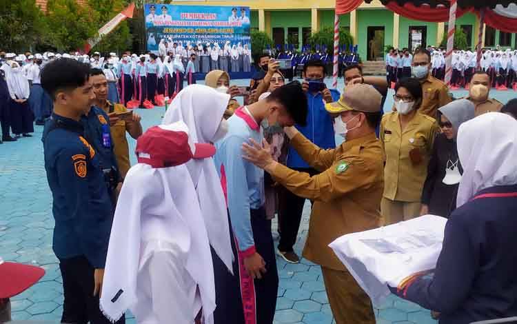 Bupati Kotim: Tidak Boleh Ada Perpeloncoan dan Hukuman Fisik saat MPLS
