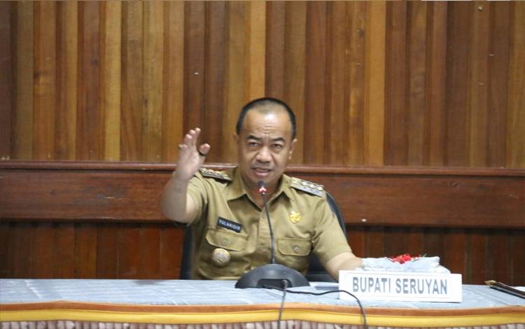 Bahas Penyusunan APBD 2023 Bupati Seruyan Ingatkan Ini