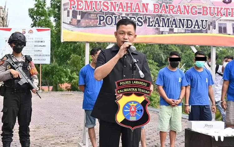 Ketua BNK Lamandau Apresiasi Kinerja Polisi