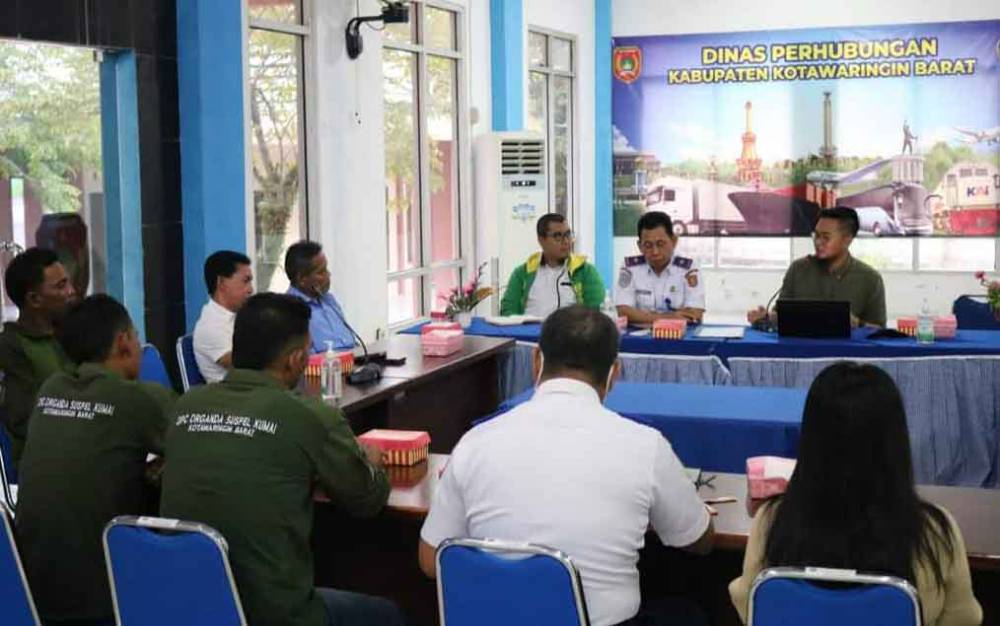 Kesulitan Dapatkan BBM Subsidi, Dishub Kobar Fasilitasi Pertemuan Organda dan PT Pertamina