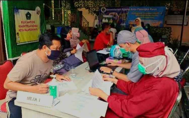 Vaksinasi Booster di Palangka Raya Belum Mencapai Target Pemerintah Pusat