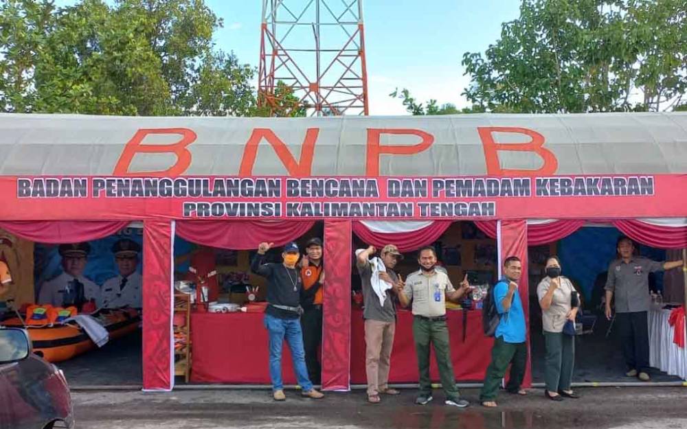 BPBPK Kalteng Pamerkan Peralatan Penanggulangan Bencana di Kalteng Expo