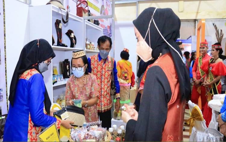 Ketua TP-PKK Palangka Raya Optimistis Kalteng Expo Dongkrak Ekonomi UKM