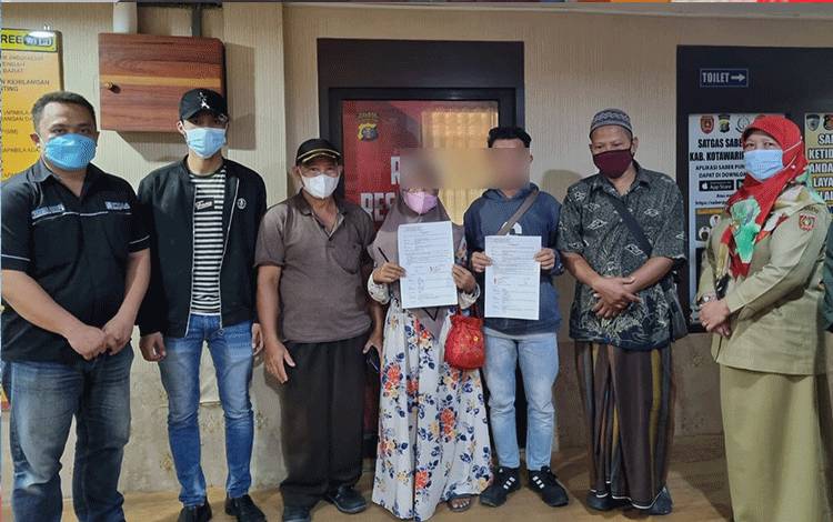 Unit PPA Polres Kobar Selesaikan Perkara Penganiayaan Melalui Restorative Justice