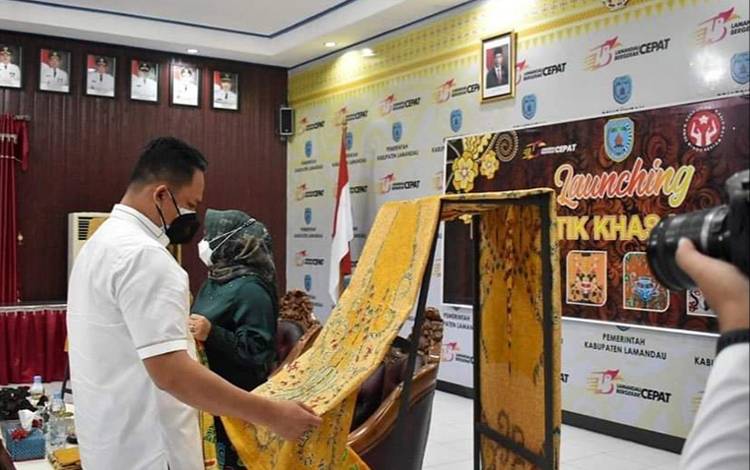 Lamandau Memperoleh 11 HAKI Motif Batik