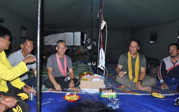 Bupati Lamandau Kemah Bersama Pemdes Seluruh Kecamatan Bulik