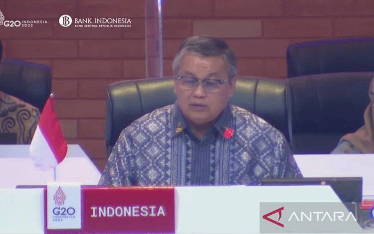 Gubernur BI Ingatkan Anggota G20 Atasi Risiko Eksklusi Keuanganan