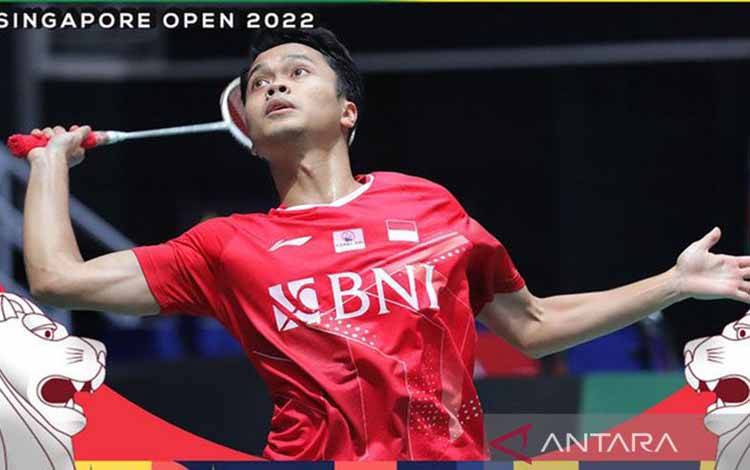 Ginting kembali tundukkan Jonatan untuk ke final World Tour Finals