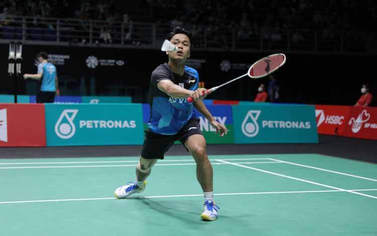 Presiden Ucapkan Selamat ke Anthony Ginting Juarai Singapora Open