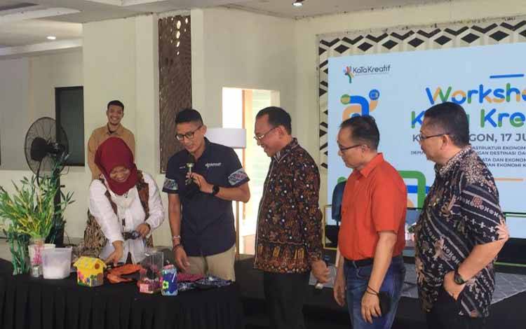 Sandiaga Sampaikan Tiga Tantangan Utama Pelaku Ekraf
