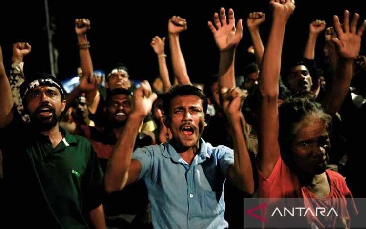 Presiden Sementara Sri Lanka Umumkan Keadaan Darurat