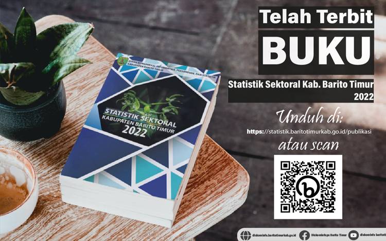 Buku Statistik Sektoral Kabupaten Barito Timur 2022 Mulai Diluncurkan