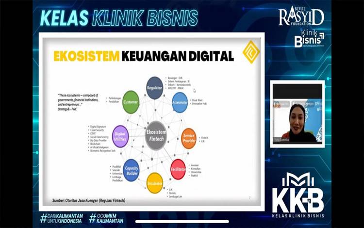 Pelaku UMKM Diajak Paham Ruang Lingkup Ekosistem Keuangan Digital
