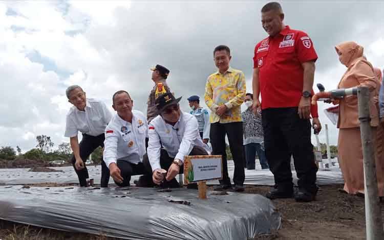 Pemkab Sukamara Dukung Pengembangan Lahan Jagung Lapas Sukamara
