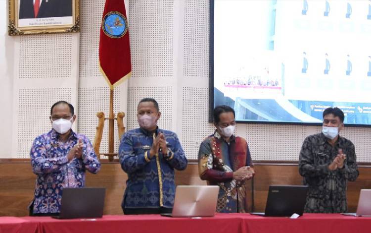 Ini Isi Perjanjian Kerja Sama antara Pemkab Gumas dengan BSSN