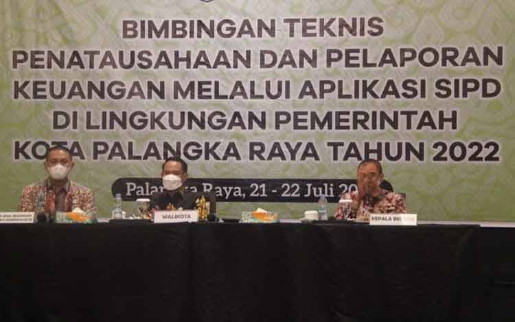 Pemko Palangka Raya Tingkatkan Kapasitas Pejabat Pengelola SIPD