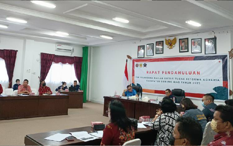 Ternyata Ini yang Dibahas GTRA Gunung Mas Saat Rapat Persiapan Koordinasi