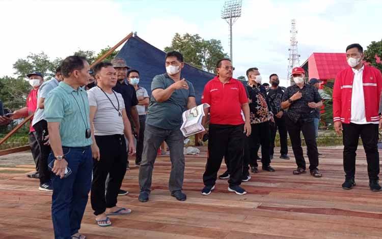Pembangunan Venue UCI MTB Eliminator World Cup Sudah 80 Persen