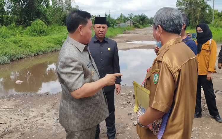 Pemkab Kotim Minta PBS Patungan Perbaiki Jalan Lingkar Selatan