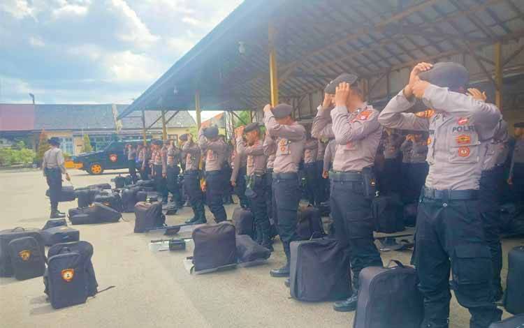 Ratusan Bintara Remaja Polri Angkatan 47 Ditempatkan Diseluruh Polres Polda Kalteng