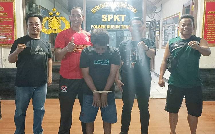 Pelaku Penggelapan Mobil Ditangkap Unit Reskrim Polsek Dusun Tengah
